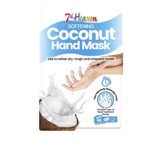 Masca hidratanta pentru maini cu cocos 7TH HEAVEN COCONUT
