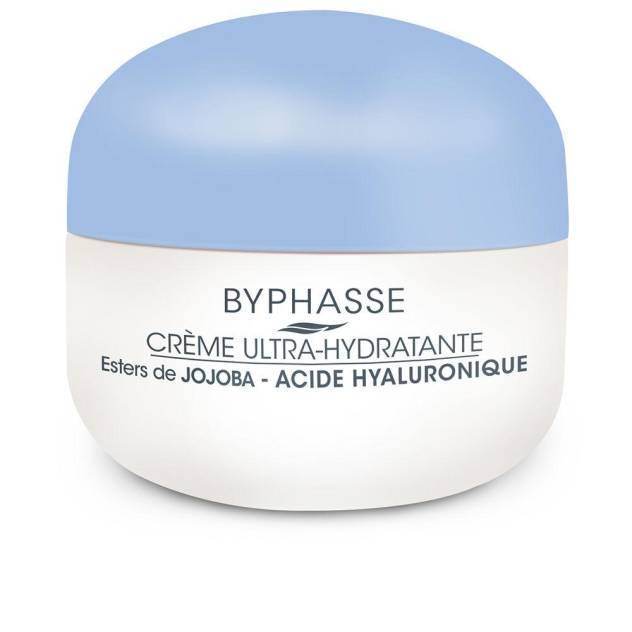 Crema faciala ultra-hidratanta cu extract de ulei de jojoba BYPHASSE CREMA ULTRAHIDRATANTE 50 ml