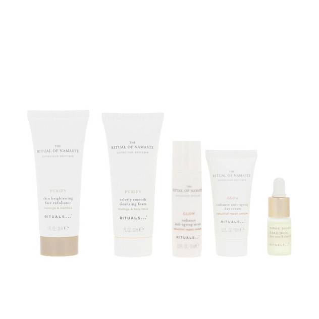 Set complet pentru ingrijirea tenului Rituals THE RITUAL OF NAMASTE 5 buc