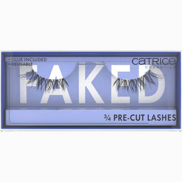 FAKED 3/4 PRE-CUT pestañas artificiales 1 u FAKED 3/4 PRE-CUT pestañas artificiales 1 u