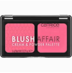 BLUSH AFFAIR paleta de coloretes en polvo y crema #020-Pleasing Pink 6 gr
