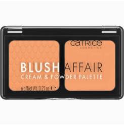 BLUSH AFFAIR paleta de coloretes en polvo y crema #030-Absolute Apricot 6 gr