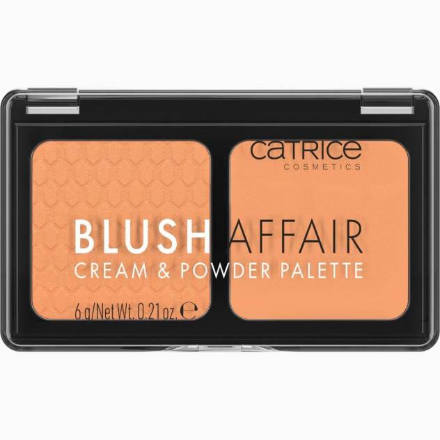 BLUSH AFFAIR paleta de coloretes en polvo y crema #030-Absolute Apricot 6 gr BLUSH AFFAIR paleta de coloretes en polvo y crema #030-Absolute Apricot 6 gr