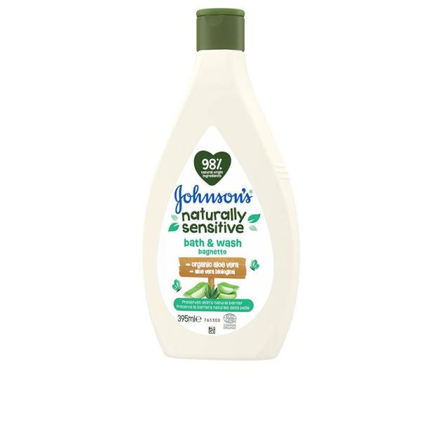 BABY BIO NATURALLY SENSITIVE gel baño aloe vera 395 ml