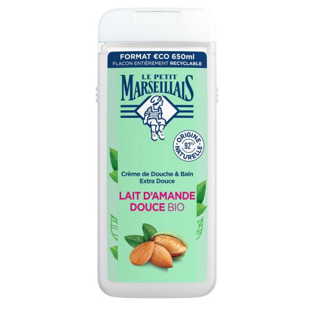 LE PETIT MARSEILLAIS gel baño almendras dulces 650 ml