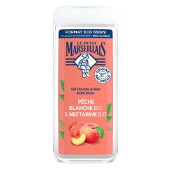 LE PETIT MARSEILLAIS gel baño melocotón y nectarina 650 ml