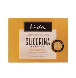 JABON 100% NATURAL GLICERINA ORIGINAL LOTE 2 x 125 gr