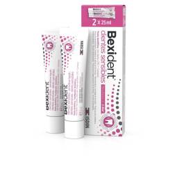 BEXIDENT DIENTES SENSIBLES pasta dentrífica 2 x 25 ml
