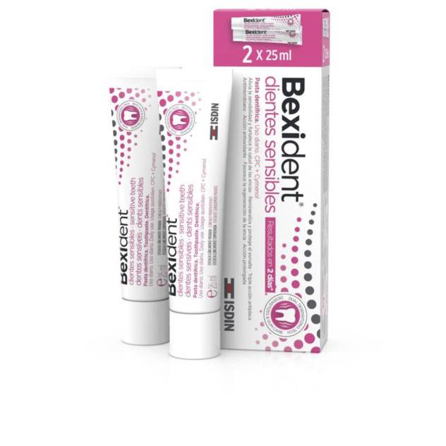 BEXIDENT DIENTES SENSIBLES pasta dentrífica 2 x 25 ml