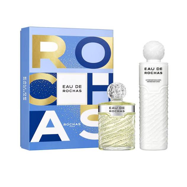 EAU DE ROCHAS ESTUCHE 2 pz