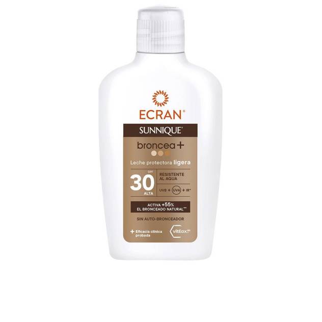 ECRAN SUNNIQUE BRONCEA+ leche SPF30 200 ml