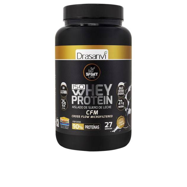 SPORT LIVE DRASANVI ISO WHEY PROTEIN aislado #Cookies & Cream 800 gr