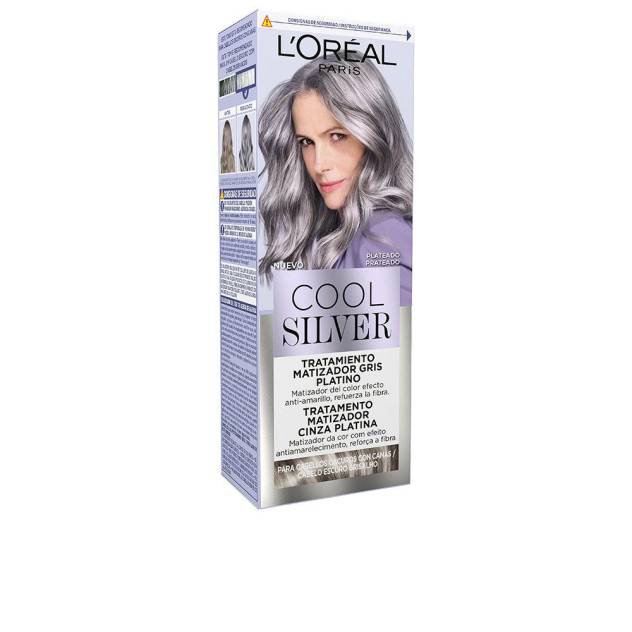 COOL SILVER tratamiento matizador gris platino #Plateado 1 u