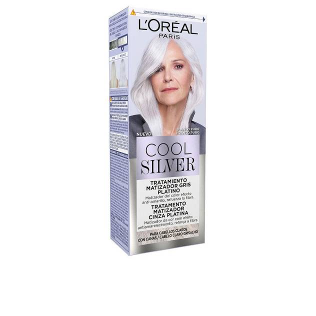 COOL SILVER tratamiento matizador gris platino #Blanco Puro 1 u