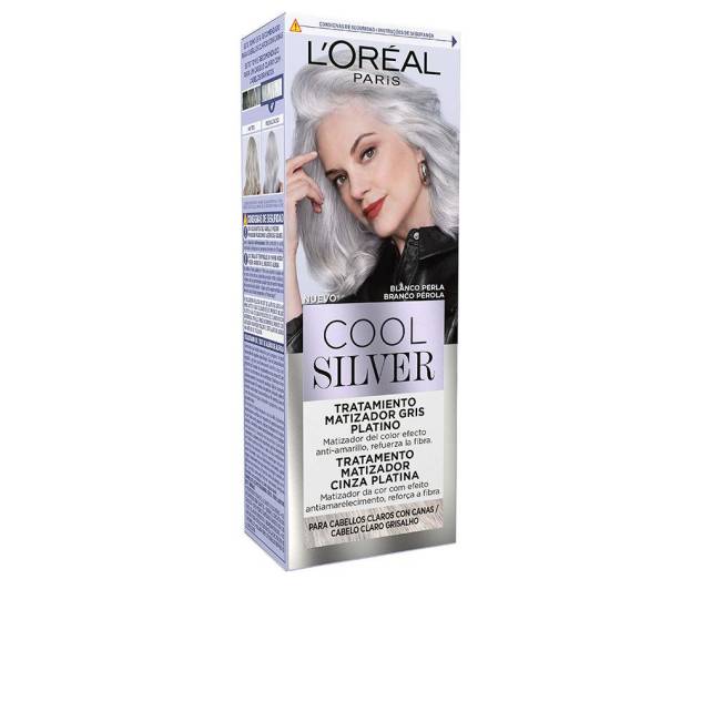 COOL SILVER tratamiento matizador gris platino #Blanco Perla 1 u