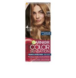 COLOR SENSATION tinte rubio luminoso sin decoloración para cabello oscuro #Louro Café 5 u