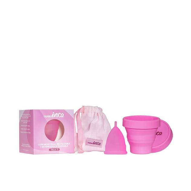 COPA MENSTRUAL con esterilizador talla S 1 u