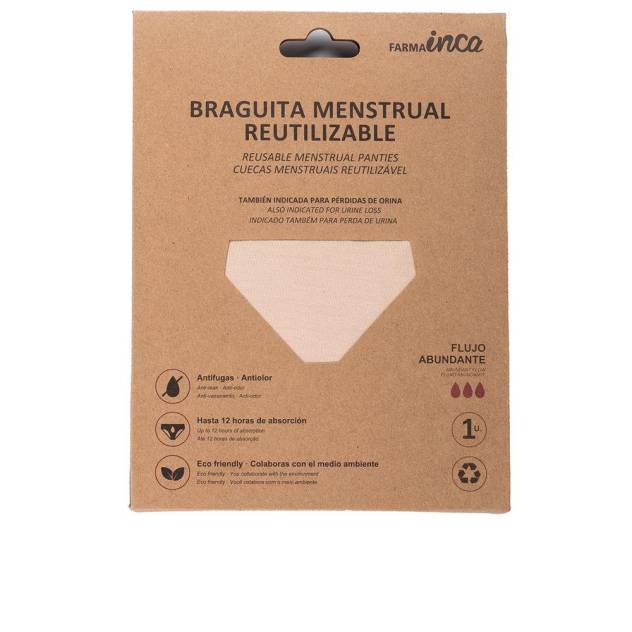 BRAGUITA MENSTRUAL absorción super #nude XXL 1 u