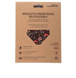 BRAGUITA MENSTRUAL absorción super #flores talla M 1 u