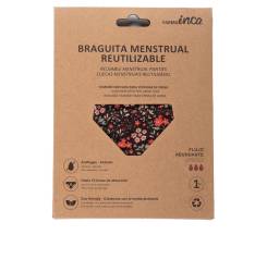 BRAGUITA MENSTRUAL absorción super #flores talla L 1 u