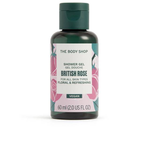 BRITISH ROSE gel de ducha 60 ml