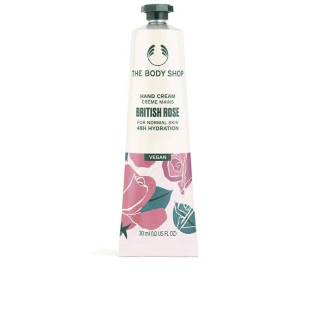BRITISH ROSE crema de manos 30 ml BRITISH ROSE crema de manos 30 ml