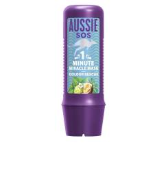Masca de par cu efect reparator si hidratant AUSSIE SOS 1 MINUTE MIRACLE COLOR RESCUE 250 ml