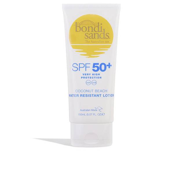 SPF50+ water resistant 4hrs coconut beach sunscreen lotion 150 ml