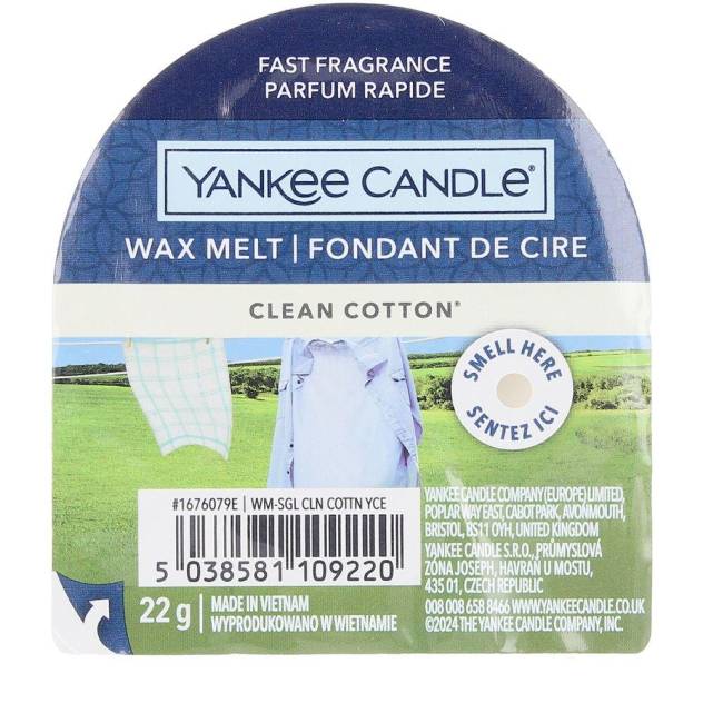 CANDLE ORIGINAL WAX MELT vela #Clean 22 gr