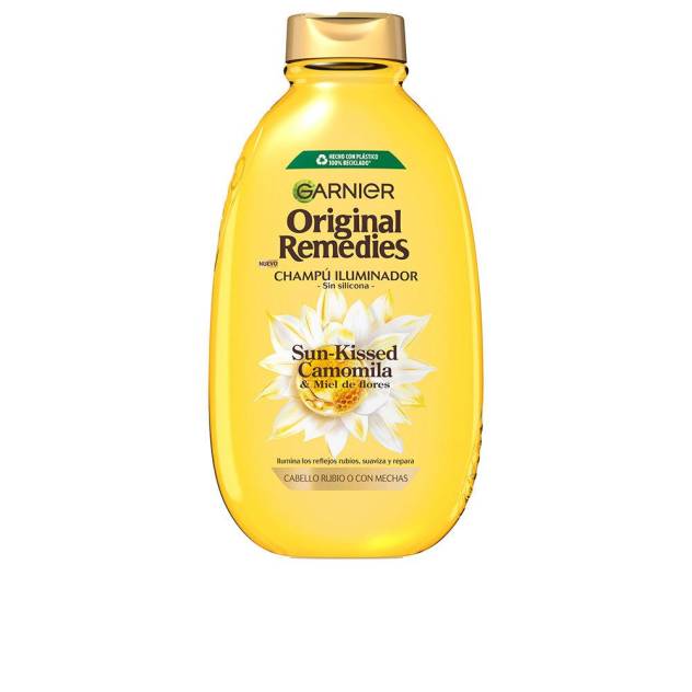 ORIGINAL REMEDIES champú camomila y miel de flores 600 ml