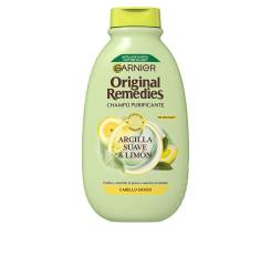 ORIGINAL REMEDIES champú arcilla suave y limón 400 ml