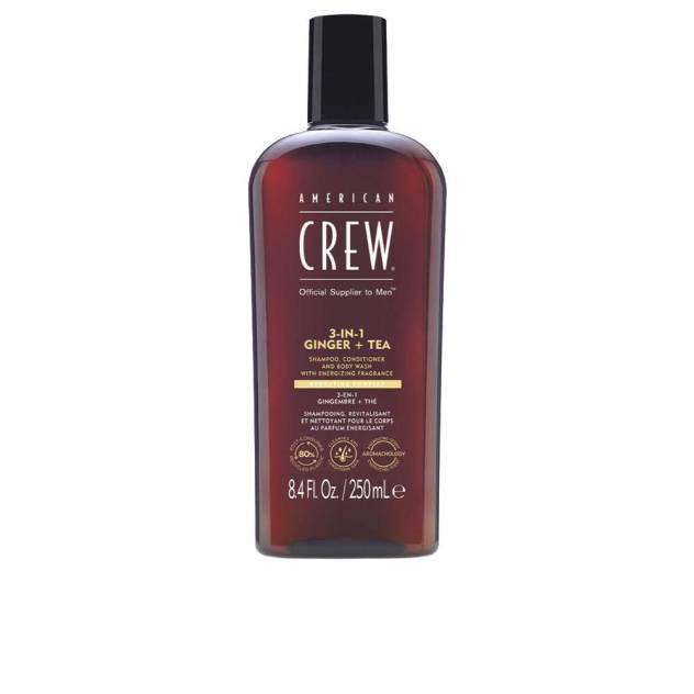 3-IN-1 GINGER + TEA champú 250 ml 3-IN-1 GINGER + TEA champú 250 ml