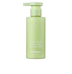 Lapte demachiant delicat imbogatit cu ceai verde ByWishtrend GREEN TEA & ENZYME MILKY limpiador espumoso 140 ml