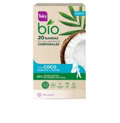 BIO COCO bandas de cera corporales depilatorias 20 uds