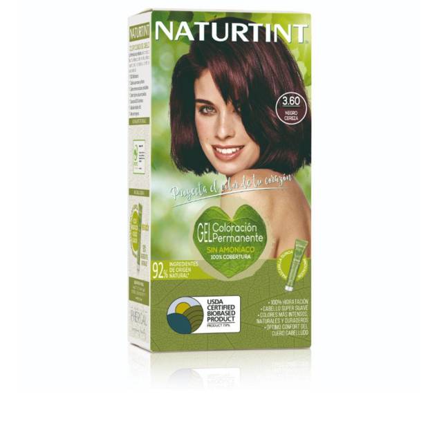 NATURTINT tinte sin amoniaco #3.60-Negro Cereza 170 ml