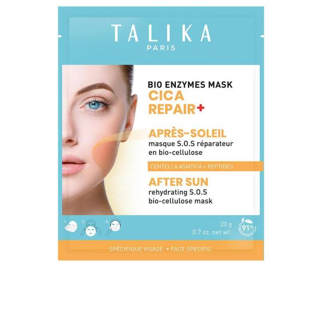 BIO ENZYMES MASK CICA REPAIR+ AFTER SUN mascarilla reparadora S.O.S ultracalmante 20 gr