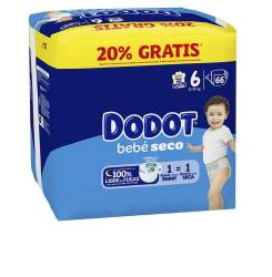 DODOT ETAPAS talla 6 pañales 13-18 kg 66 u