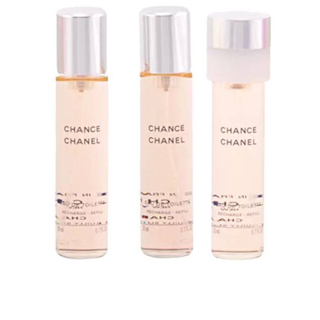 CHANCE eau de toilette vaporizador twist & spray 3 recargas 3 x 20 ml