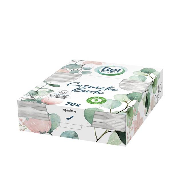 BEL PREMIUM bastoncillos cosméticos 70 pz