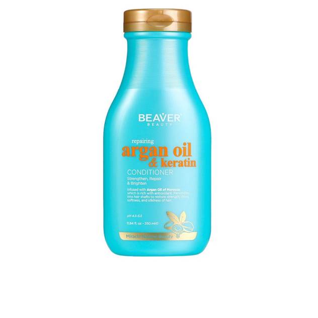 ARGAN OIL & KERATIN acondicionador reparador 350 ml