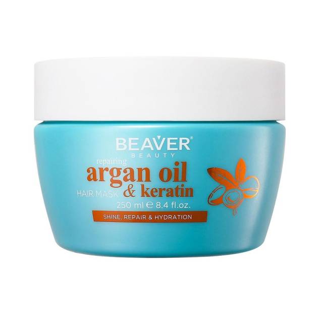 ARGAN OIL & KERATIN mascarilla reparadora 250 ml
