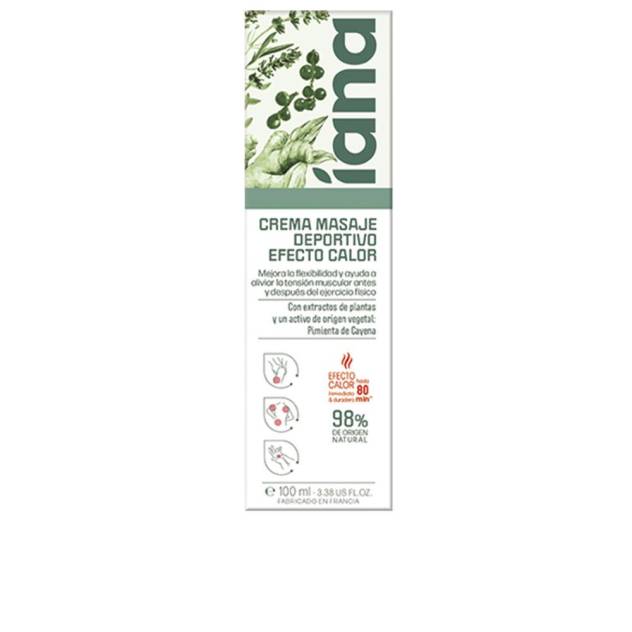IANA crema de masaje efecto calor 100 ml