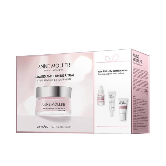 Set ingrijire faciala pentru fermitate cu efect de iluminare ANNE MÖLLER STIMULÂGE
