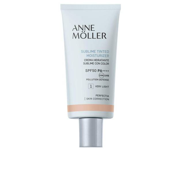 Crema hidratanta cu pigment de culoare si protectie solara SPF50 ANNE MÖLLER PERFECTIA 1 very light 50 ml