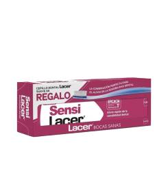SENSILACER pasta dentífrica + Cepillo suave 2 u