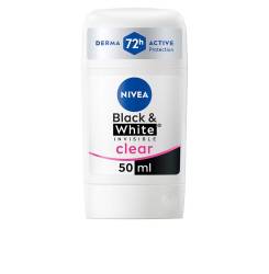 BLACK & WHITE INVISIBLE desodorante stick 50 ml