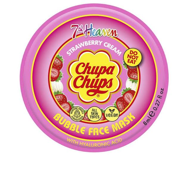CHUPA CHUPS mascarilla bubble fresa y nata 8 ml