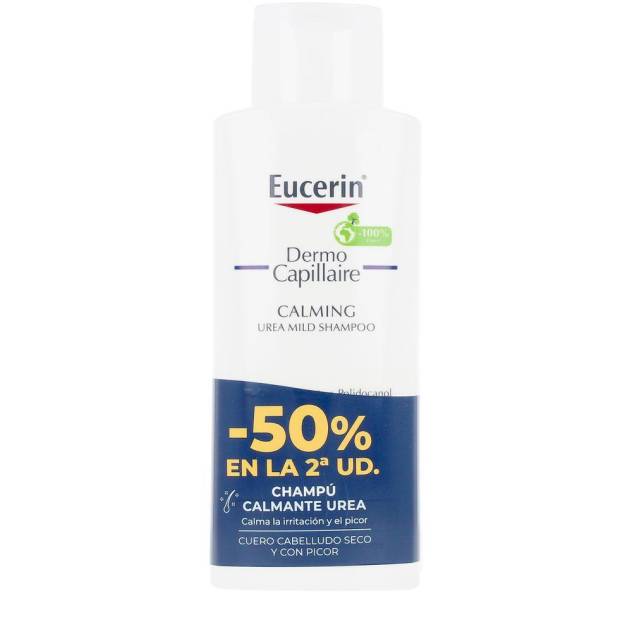 DERMO CAPILLAIRE champú urea calmante pack 2 x 250 ml