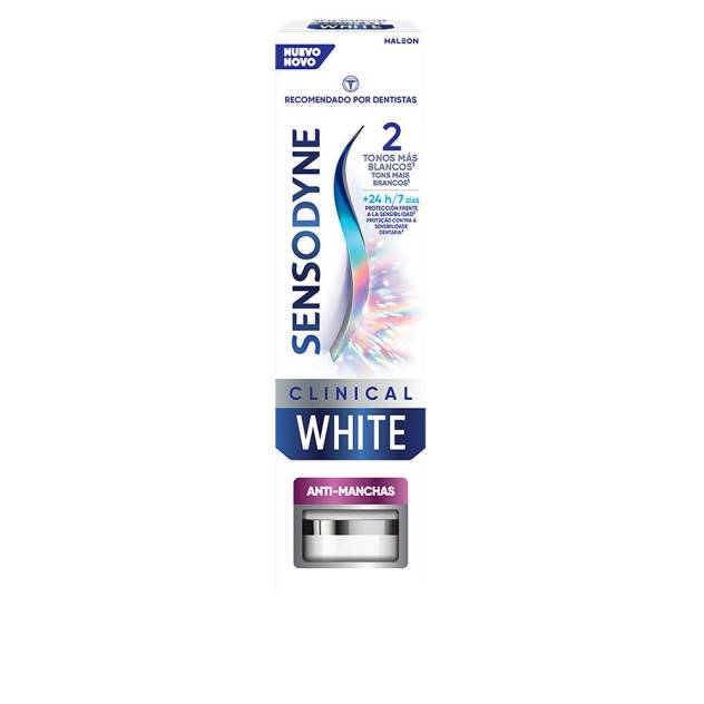 SENSODYNE CLINICAL WHITE antimanchas crema dental 75 ml