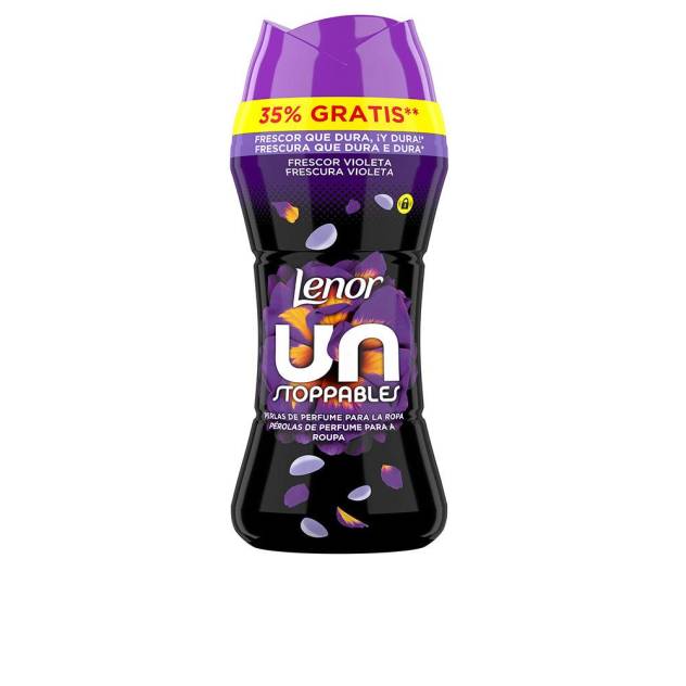 UNSTOPPABLES suavizante ropa perlas perfume #frescor violeta 270 gr